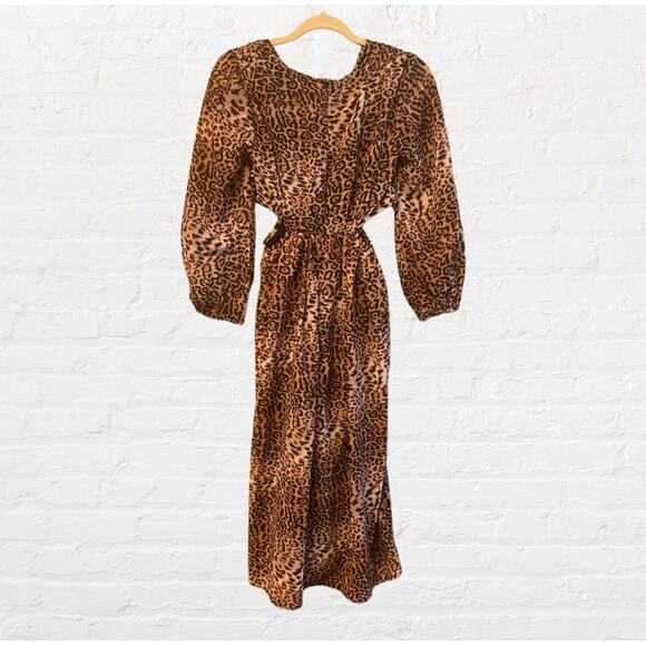 NEW Anthropologie Ranna Gill leopard print dress - Picture 4 of 12